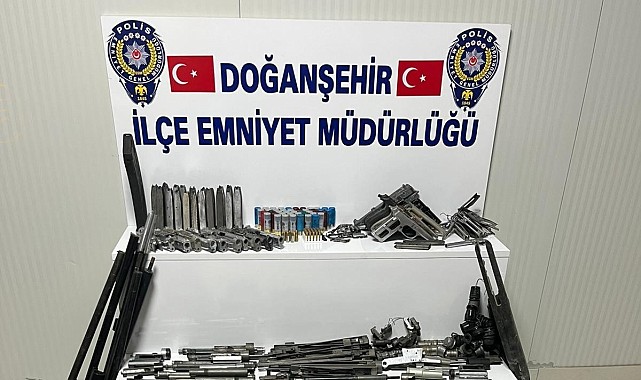 Malatya'da ruhsatsız silah operasyonu: 1 tutuklama