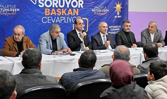 Başkan Geçit "Malatya'yı dirençli ve güvenli bir geleceğe hep birlikte taşıyoruz"