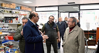 Başkan Geçit, ÖZSAN Sanayi Sitesi esnafının taleplerini dinledi