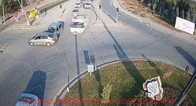 Malatya'da kazalar KGYS kameralarına yansıdı