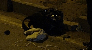 Malatya'da şüpheli çanta fünye ile patlatıldı