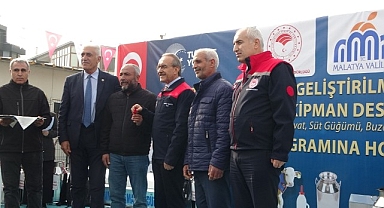 Malatya'da yetiştiricilere çoban evi, akıllı yemlik desteği