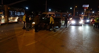 Malatya'da zincirleme kaza: 2 yaralı