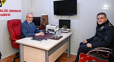 Malatya İl Emniyet Müdürü Kayhan Ay, Anadolu Basın Birliği Malatya Şubesini Ziyaret Etti