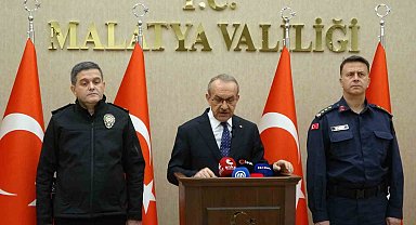 Malatya Valisi Yavuz, asayiş verilerini kamuoyuyla paylaştı