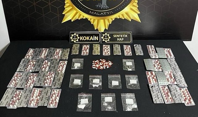 Malatya'da uyuşturucu operasyonu: 3 tutuklama