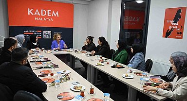 Milletvekili Ölmeztoprak KADEM'i ziyaret etti, deprem sonrası dayanışmayı da değerlendirdi