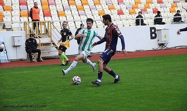 Nesine 3. Lig: Malatya Yeşilyurtspor: 1 - Silifke Belediyespor: 0