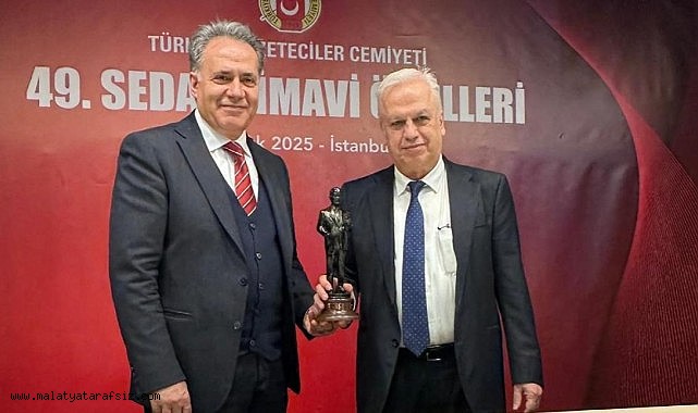 Prof. Dr. Sezai Yılmaz'a TGC Sedat Simavi ödülü