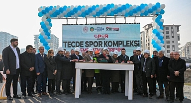 Tecde Spor Kompleksi'nin temeli atıldı