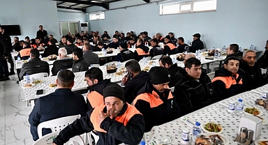 Başkan Geçit'ten personele teşekkür ziyareti