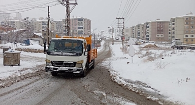 Battalgazi'de kar seferberliği