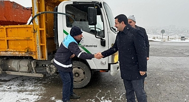 Battalgazi'de kar teyakkuzu