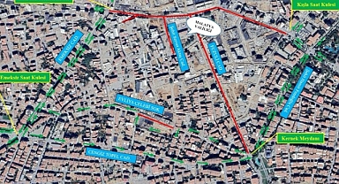 İnönü caddesi geçici olarak trafiğe kapatılacak 