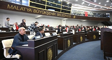 Malatya Büyükşehir Belediye Meclisi Ocak ayı toplantıları sona erdi