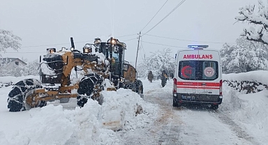 Malatya'da 136 kırsal mahalle yolu kapalı