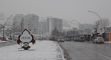 Malatya'da kar ve sis etkili oluyor