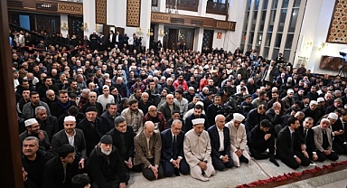 Malatya'da Miraç Kandili dualarla idrak edildi