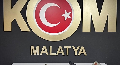 Malatya'da ruhsatsız silah operasyonu