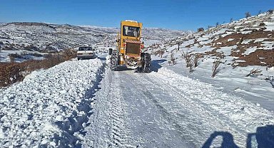Malatya'da kapanan 117 Mahalle yolu ulaşıma açıldı