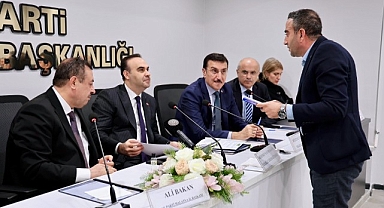 Bakan Kacır'a Akçadağ'ın Küçük Sanayi Sitesi projesi sunuldu