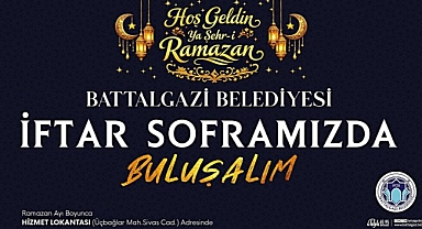 Battalgazi Belediyesi'nden Ramazan'da iftar hizmeti