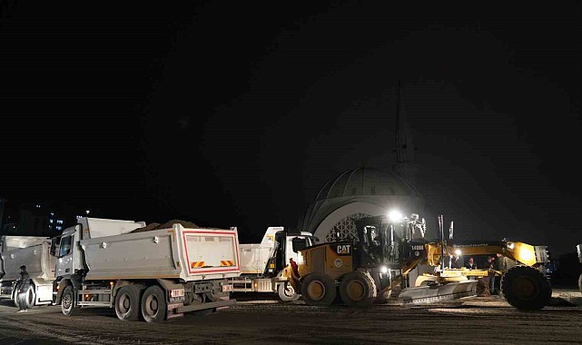 Battalgazi'de Çamurlu TOKİ cami çevresindeki çalışmalar tamamlandı