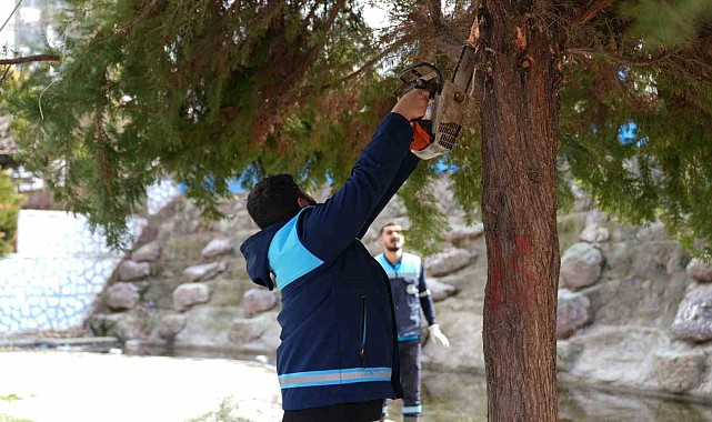 Battalgazi'de yeşil alanlarda kapsamlı çalışma