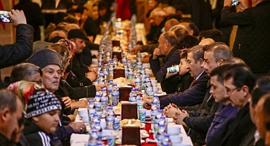 Darende'de şehit aileleri ve gaziler onuruna iftar