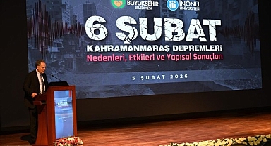 İnönü Üniversitesinde deprem paneli düzenlendi