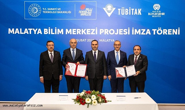 Malatya Bilim Merkezi projesi için imzalar atıldı