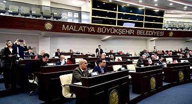 Malatya Büyükşehir Belediye Meclisi Şubat ayı toplantısı yapıldı