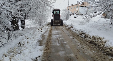 Malatya Büyükşehir Belediyesi'nde yoğun kar mesaisi