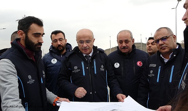 Malatya'da Büyükşehir'den alt yapıya 35 milyarlık yatırım