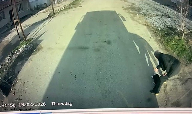 Malatya'da kafası konserve kutusuna sıkışan kediyi otobüs şoförü kurtardı