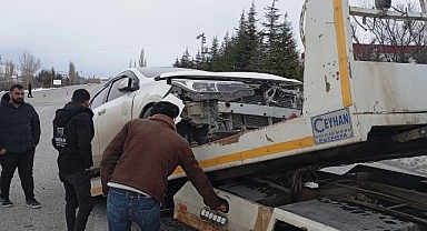 Malatya'da trafik kazası: 2 yaralı