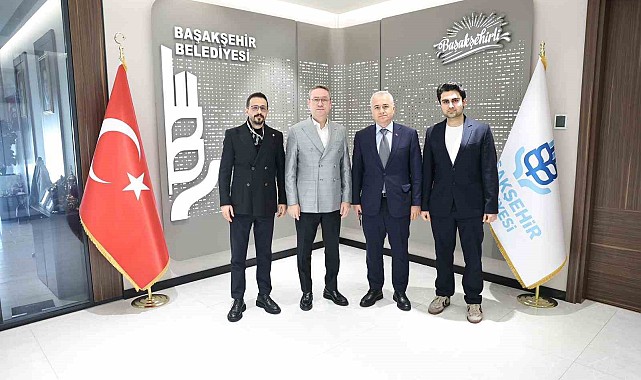 Malatya İş İnsanları Platformu'ndan Başakşehir Belediyesi'ne ziyaret