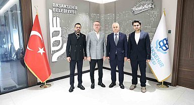 Malatya İş İnsanları Platformu'ndan Başakşehir Belediyesi'ne ziyaret