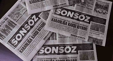 Malatya Sonsöz Gazetesi'nden 28 Şubat protestosu