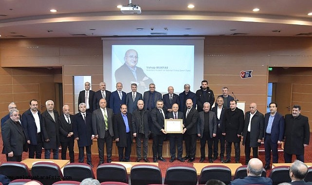 Malatya TSO'dan Vahap Munyar'a 