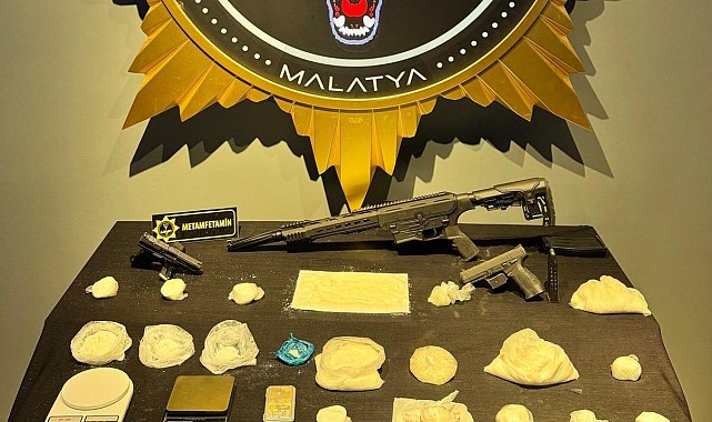 Malatya'da uyuşturucu operasyonu: 2 gözaltı