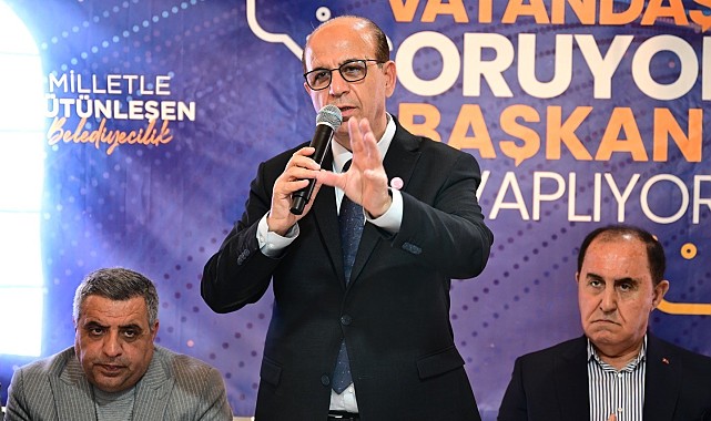 Başkan Geçit, Aşağıbağlar'da vatandaşların taleplerini dinledi