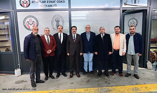 Başkan Taşkın Esnaf Odalarıyla bir araya geldi
