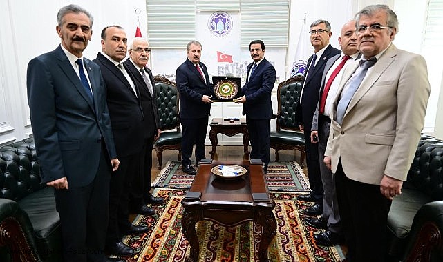 BBP Genel Başkanı Destici'den Başkan Taşkın'a ziyaret