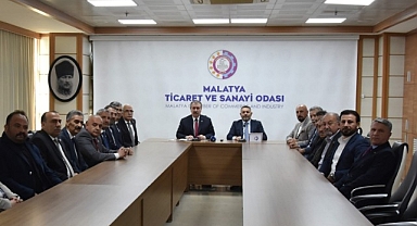 BBP Genel Başkanı Destici'den Malatya TSO'ya ziyaret