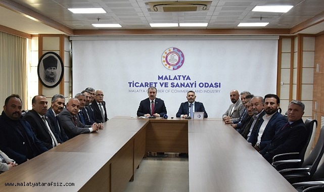 BBP Genel Başkanı Destici'den Malatya TSO'ya ziyaret
