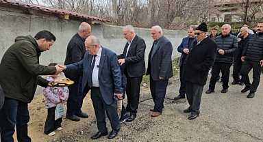 Darende'de yarım asırlık bayramlaşma geleneği