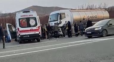 Malatya'da feci kazanın görüntüleri ortaya çıktı