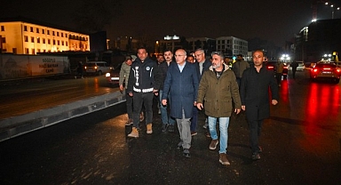 Malatya'da, İnönü Caddesi yeniden trafiğe açıldı