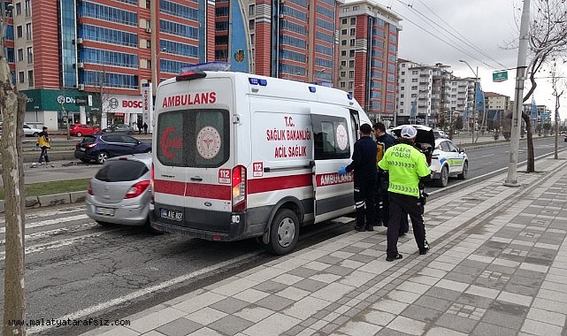 Malatya'da trafik kazası: 1 yaralı